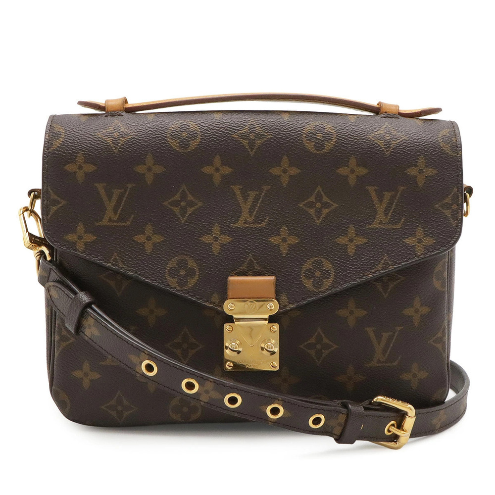 LOUIS VUITTON Monogram Pochette Metis 2way Shoulder Bag